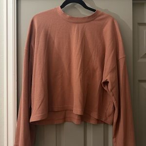Parade Cozy Waffle Crewneck in Gingersnap
